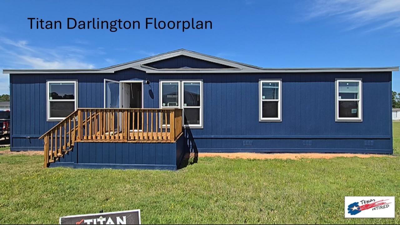 Great Value and size! The Darlington - Titan Mobile Homes