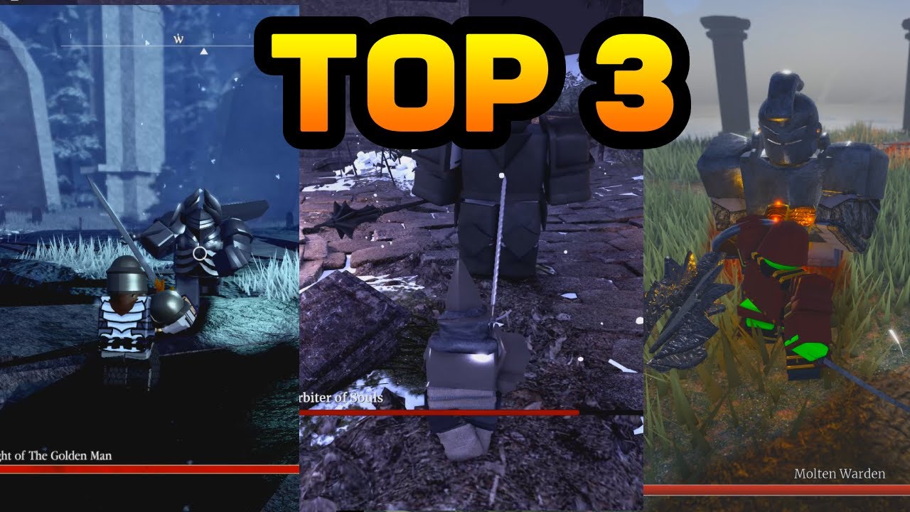 Top-3 *BEST* Roblox souls-like Games of 2025
