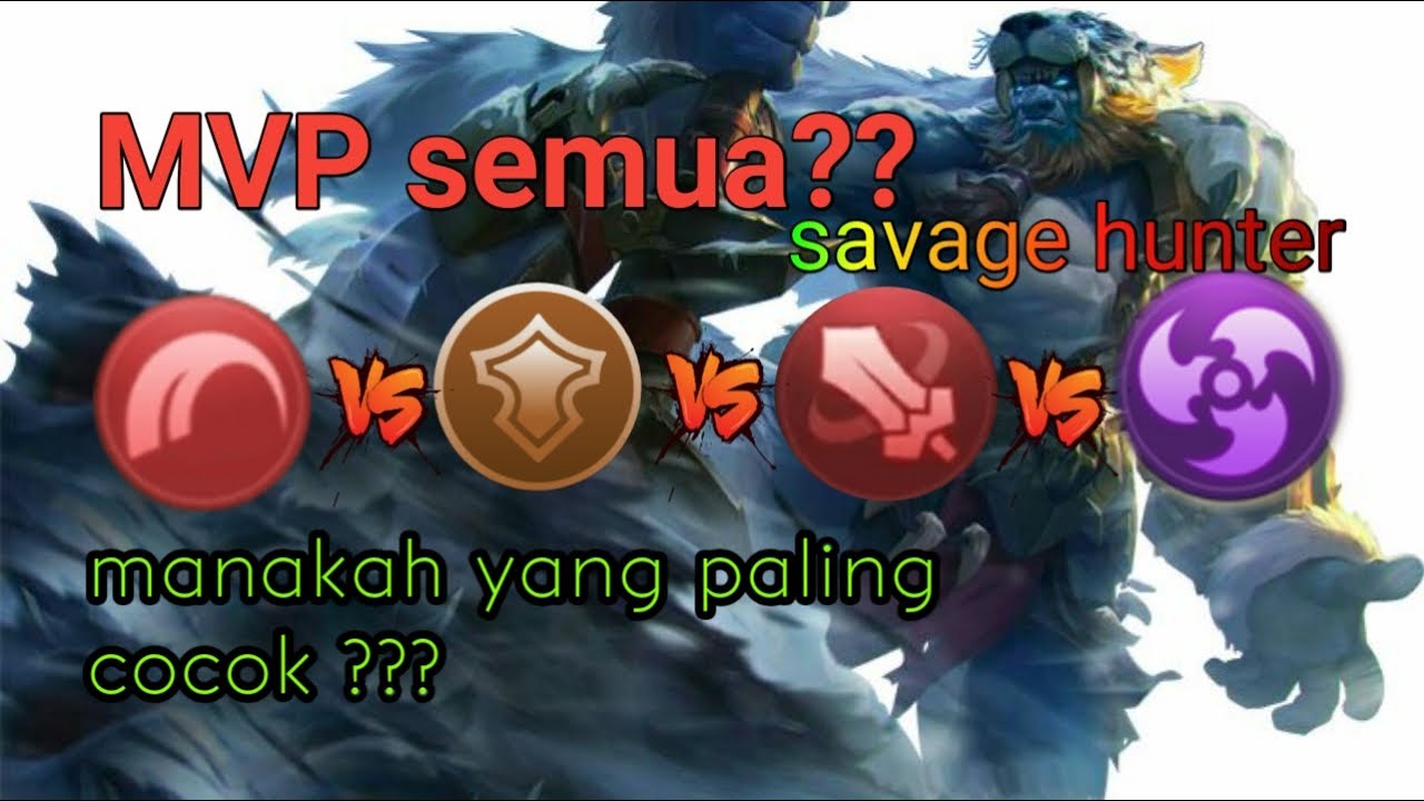 BALMOND VERSI 4 EMBLEM (FIGHTER, TANK, PHYSICAL, DAN ASASSIN) MANAKAH YANG TERBAIK? | MOBILE LEGEND