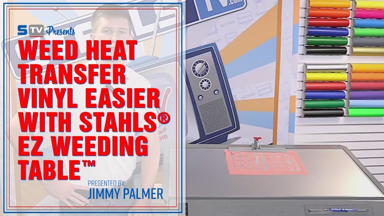 Weed Heat Transfer Vinyl Easier with Stahls&reg; EZ Weeding Table&trade;