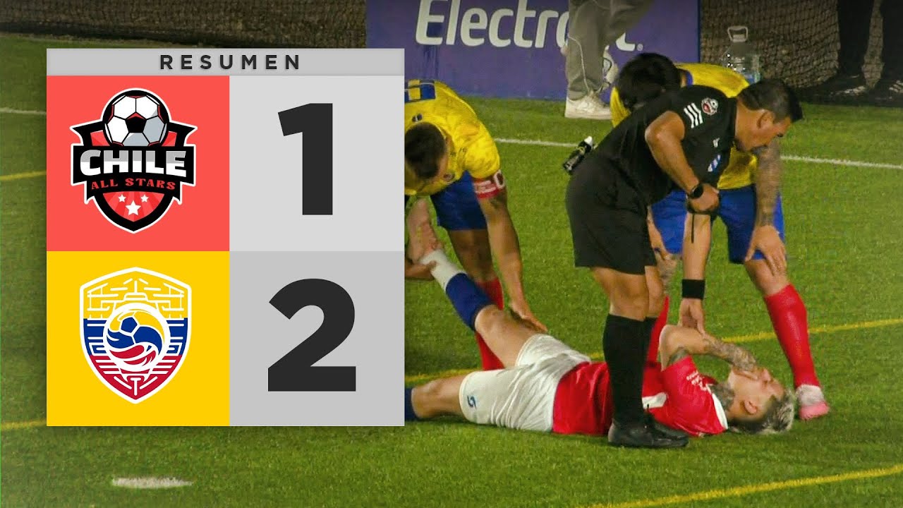 CHILE ALL STARS 1 -  2 CREADORES DE COLOMBIA | AMISTOSO INTERNACIONAL