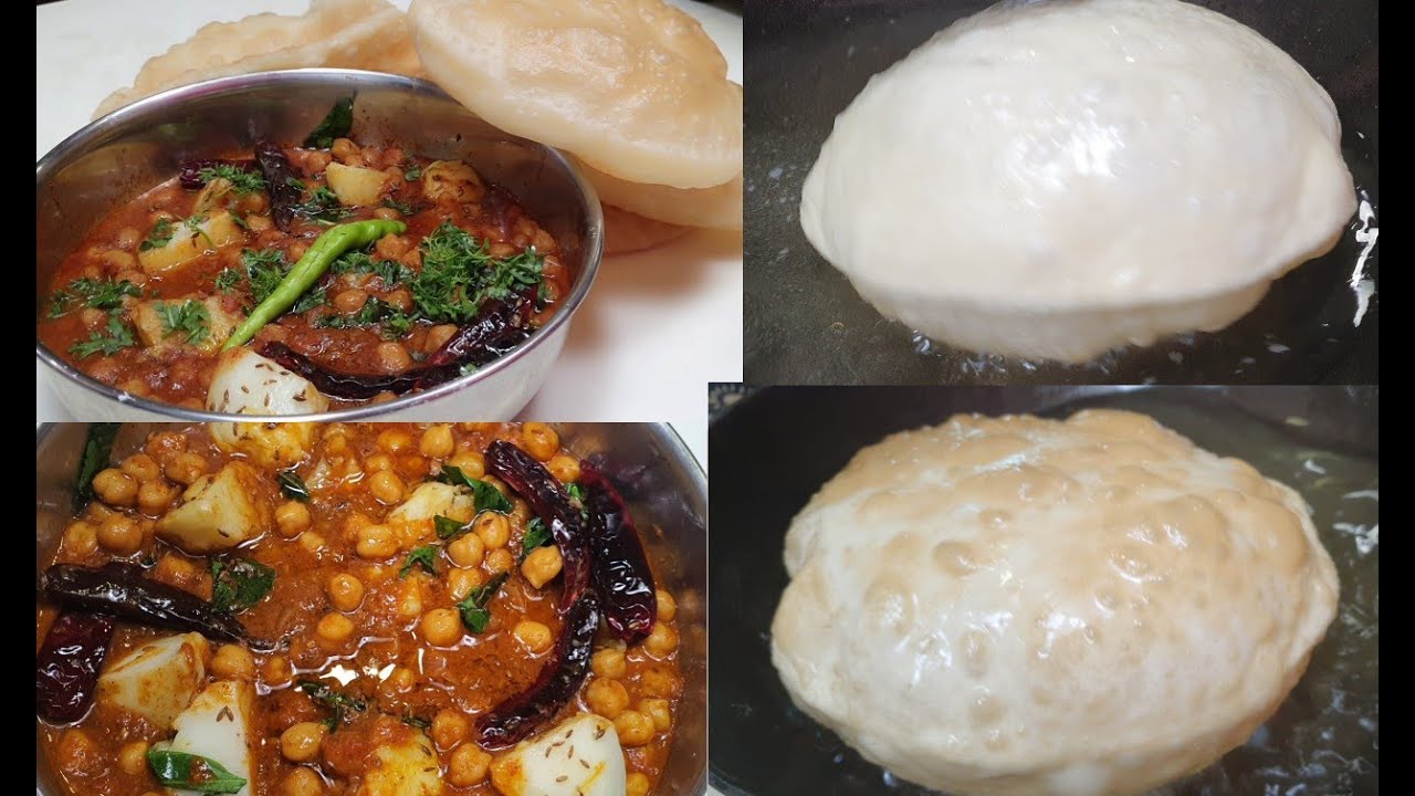 Chhole Bhature-LockDown mein jab dil chahe restaurant ka khana to banaiye zabardast chhole bature