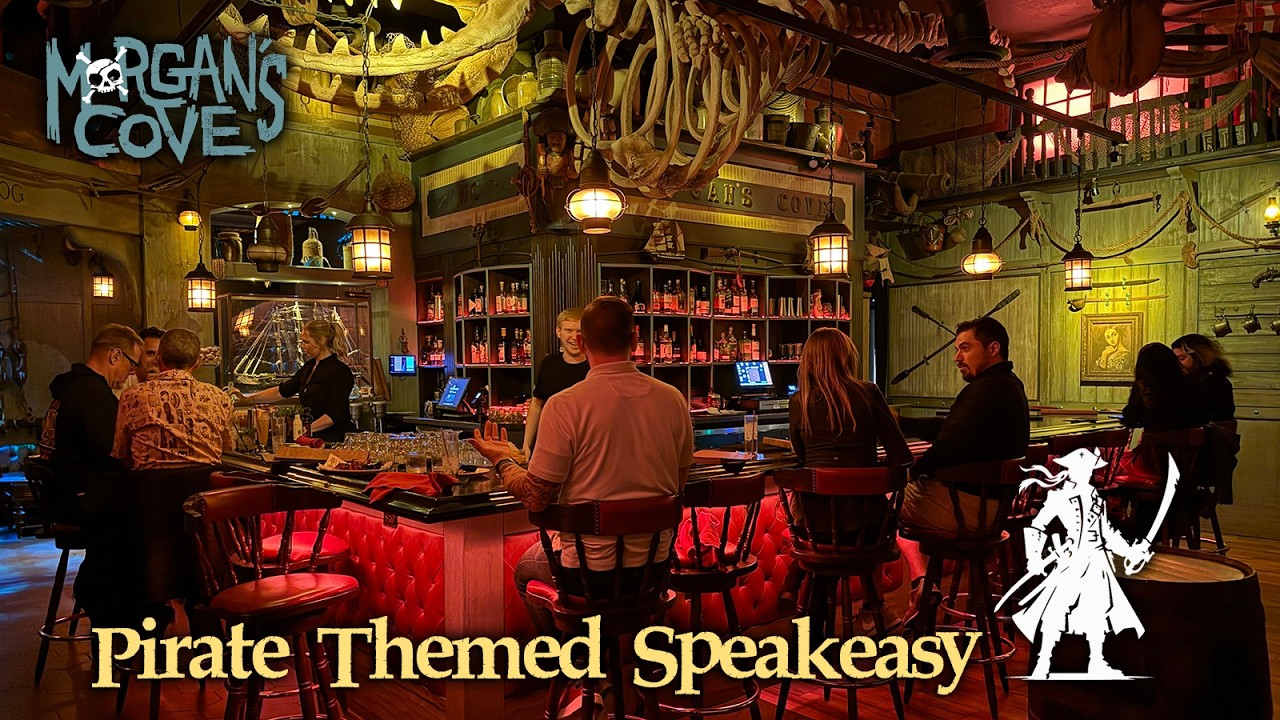 MORGAN'S COVE SPEAKEASY! Tampa, Florida!
