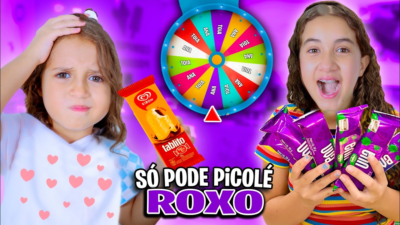 A ROLETA ESCOLHEU A COR DO PiCOLÉ *Deu ruim 😂