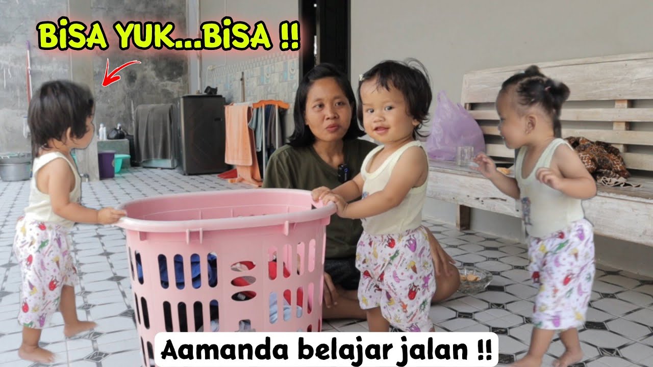 BISA YUK BISA !! @Aamanda-zy belajar jalan