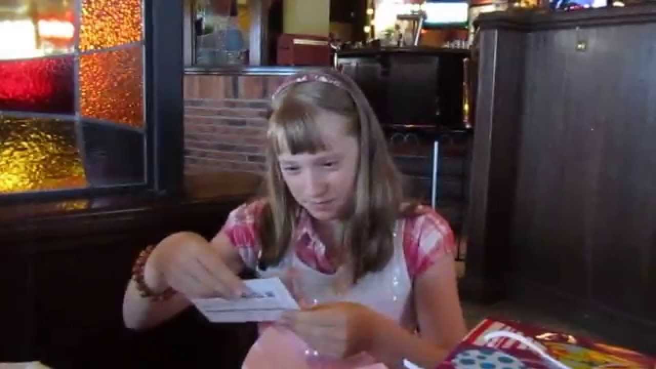 Tickets to first One Direction concert Birthday surprise.