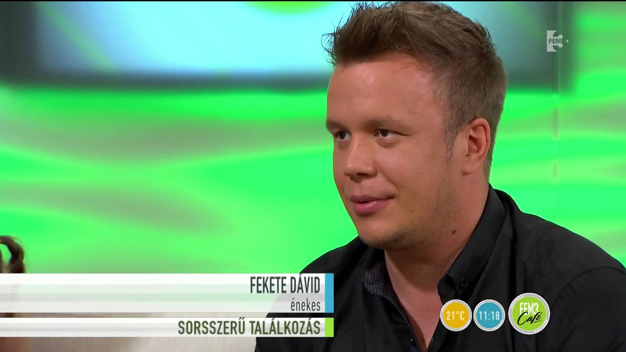Fekete Dávid először meglepődött a gyerek hírén - tv2.hu/fem3cafe
