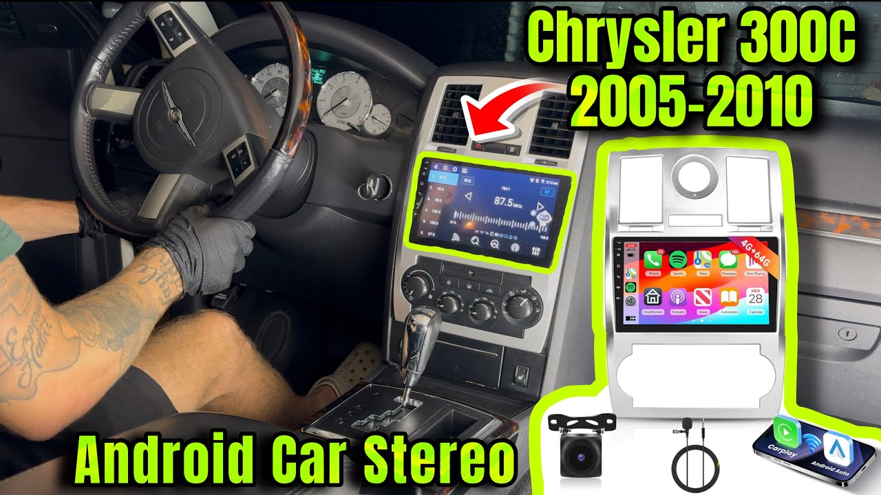 Android radio install Chrysler 300c 2005-2010