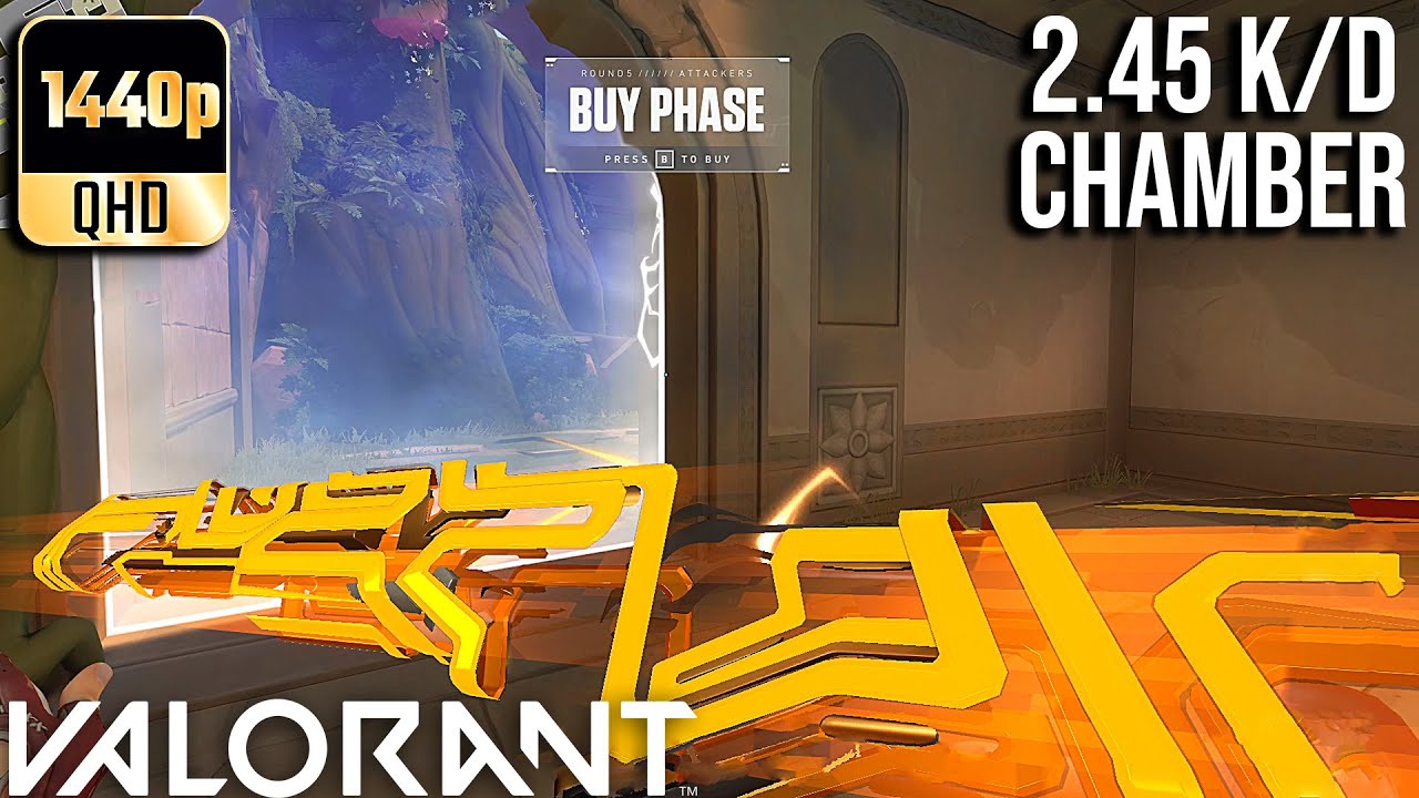 Valorant- 2.45 K/D Chamber On Lotus Unrated Full Gameplay #82! (No Commentary)