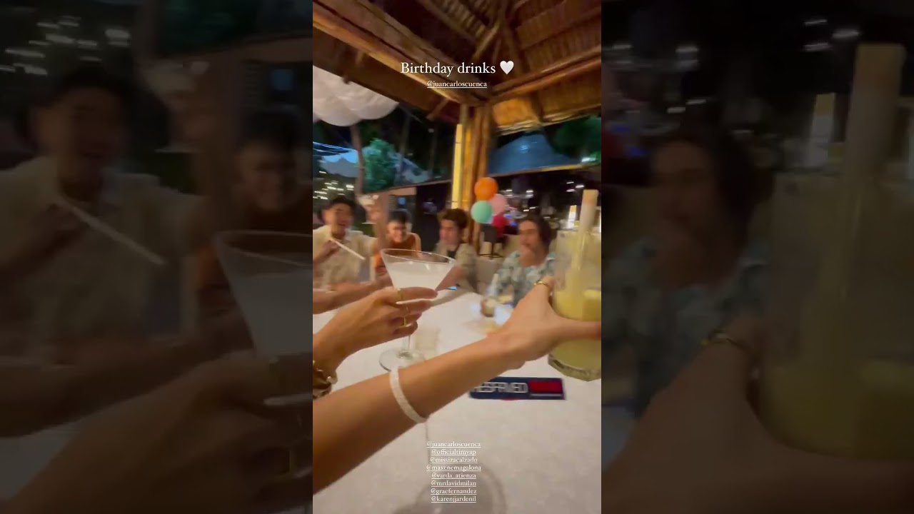 Jake Cuanca Birthday Celebration with his Girlfriend Kylie Verzosa and Grae Fernandez, Iza Calzado