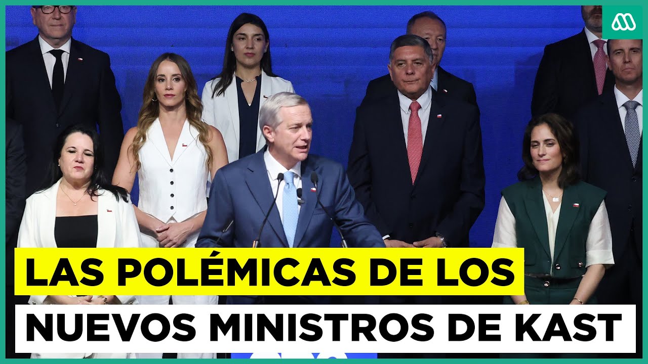 El gabinete de Kast: ¿Cuáles son las polémicas de los nuevos ministros del Presidente Electo?