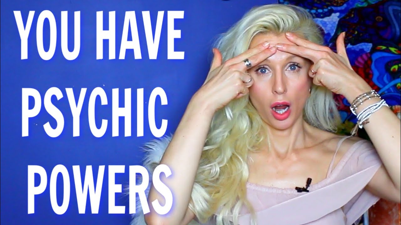 4 SIGNS You HAVE PSYCHIC POWERS (NATURAL PSYCHIC ABILITIES​)