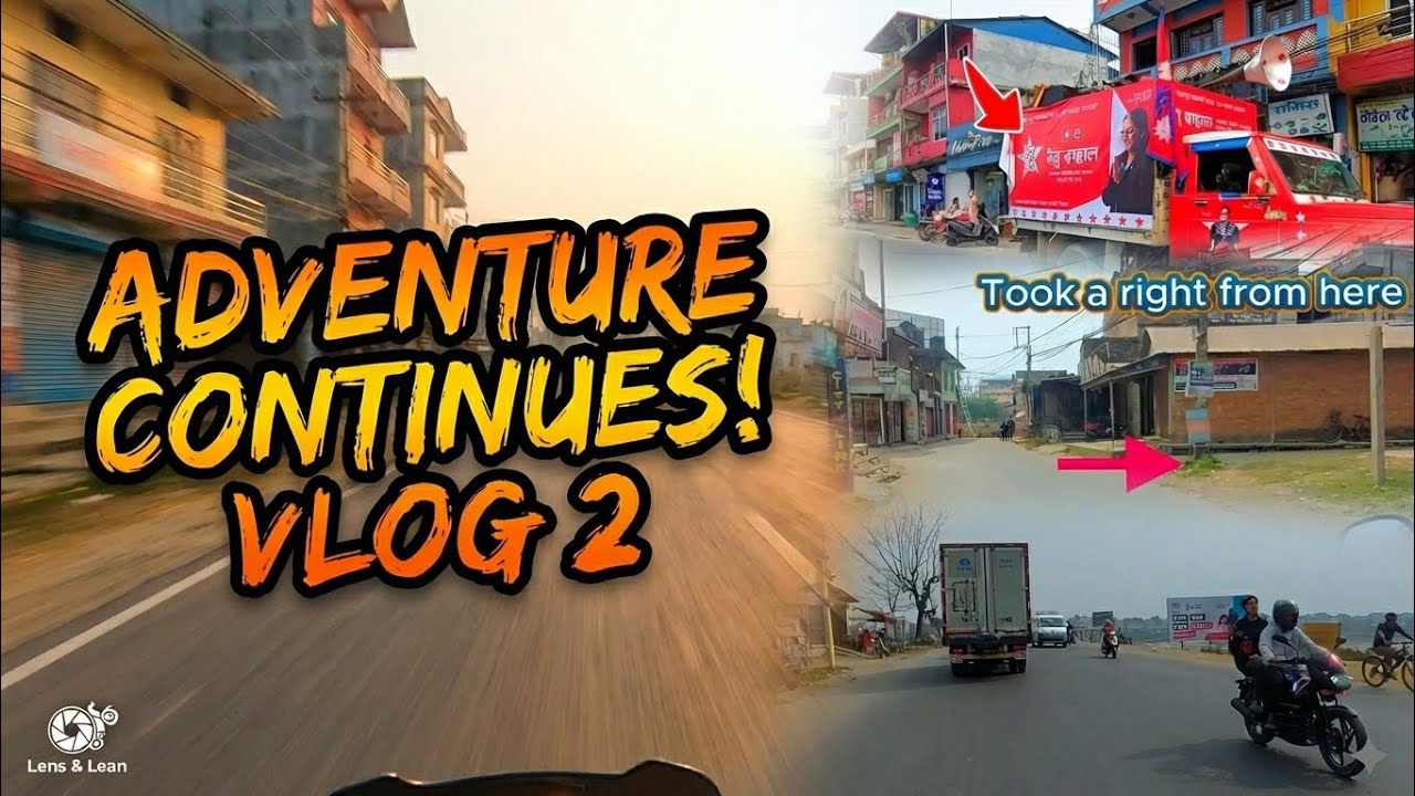    EPIC City Ride Escape! |  TVS Ronin Adventure: Chitwan's City Ride & Chaos Motovlog
