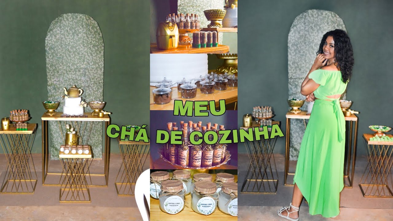 VLOG - MEU CHÁ DE COZINHA 💚| FIZ BINGO!