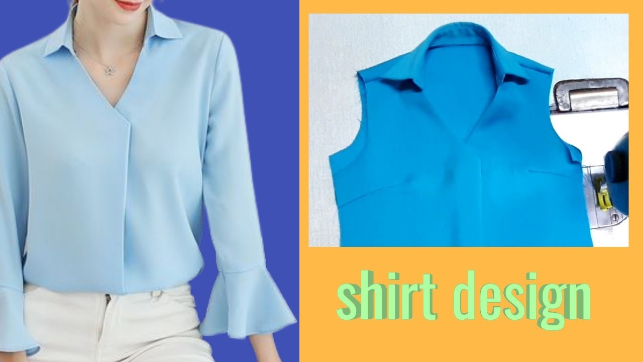Đẹp tuyệt vời ! Áo kiểu xếp ly ngực năng động cắt và may thật dễ dàng |basic Sewing techniques |
