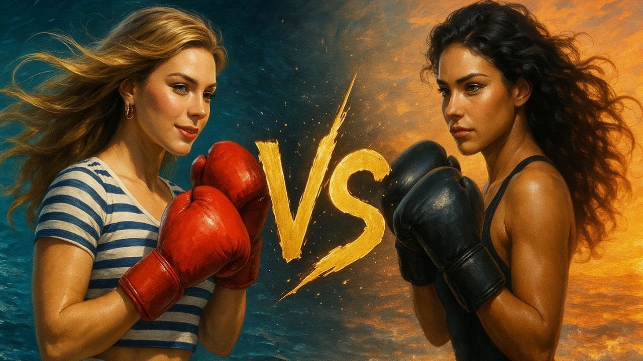 Yacht Influencer Fight 🌊🛳️ Rich Women AI Boxing 🥊