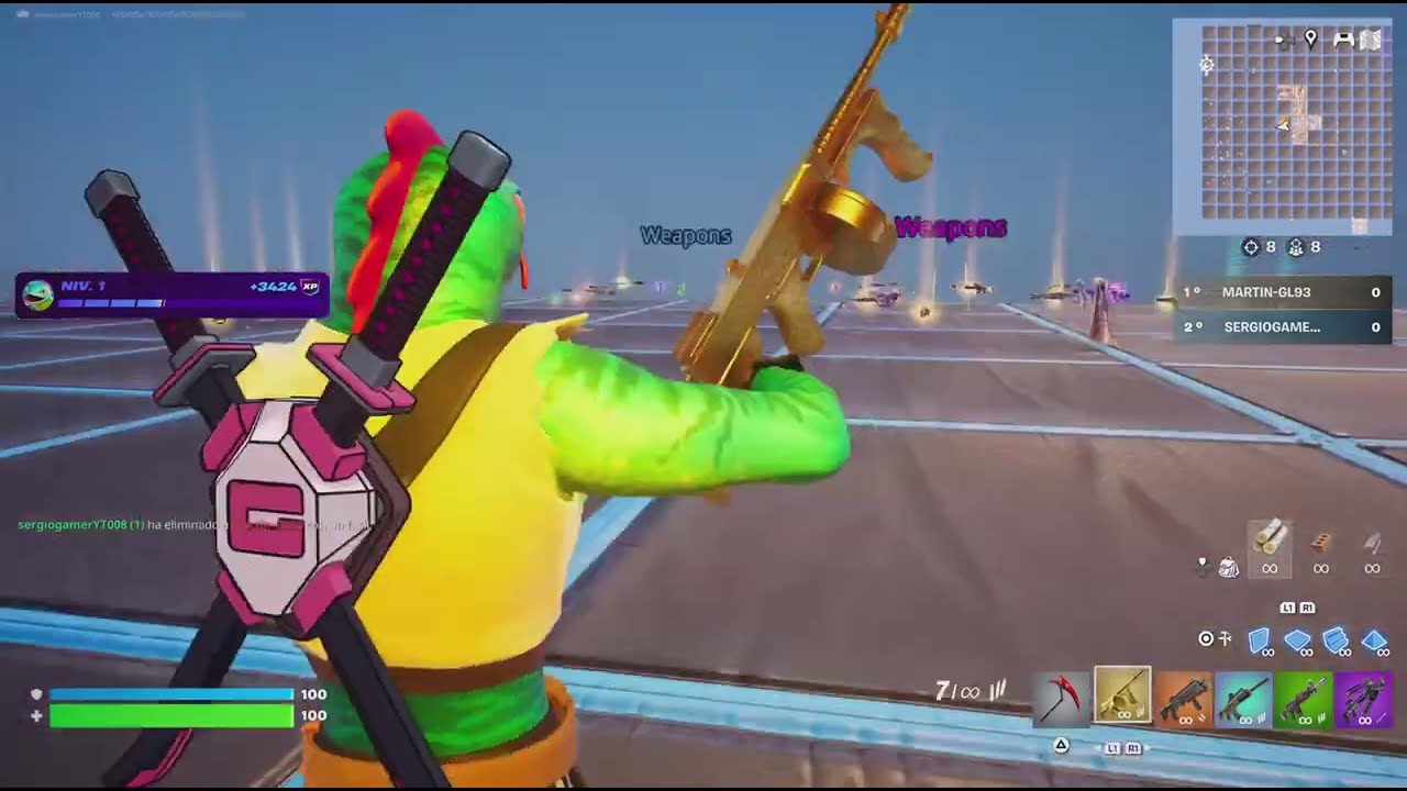 Fortnite PVP contra Martingl93