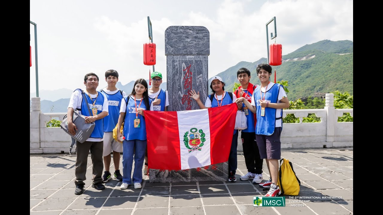 Equipo peruano en China. Hablamos de olimpiadas matemáticas con Claudio Espinoza.