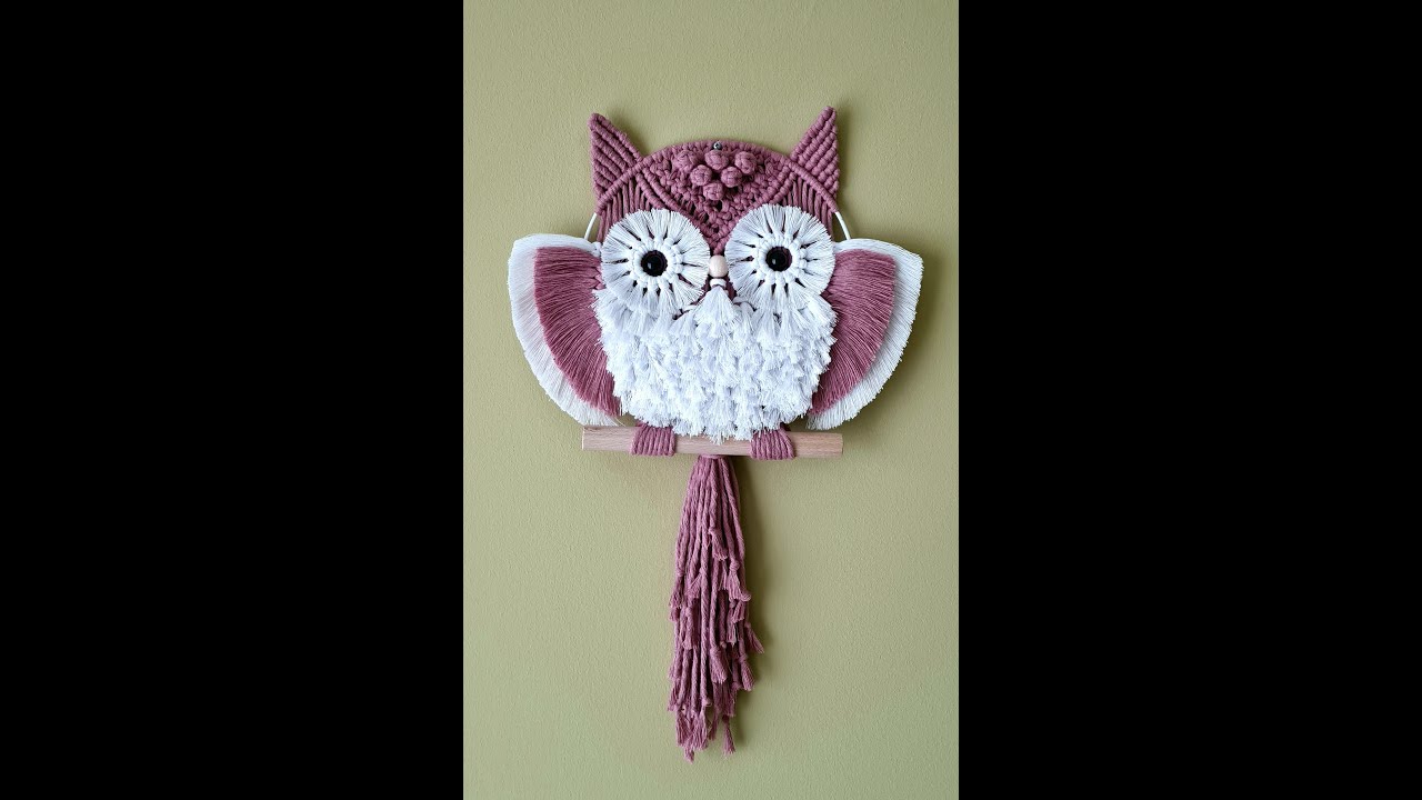 Macrame owl 