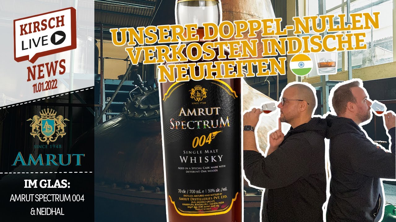 Ein Fall für unser Agenten-Duo: Amrut Spectrum 004 aus dem Hybrid-Fass
