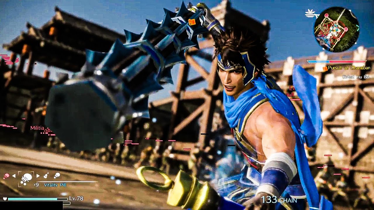 Yue Jin Dynasty Warriors 9 Ultimate Mode Part 8 - Pursuit of Changban & Clash at Wulin