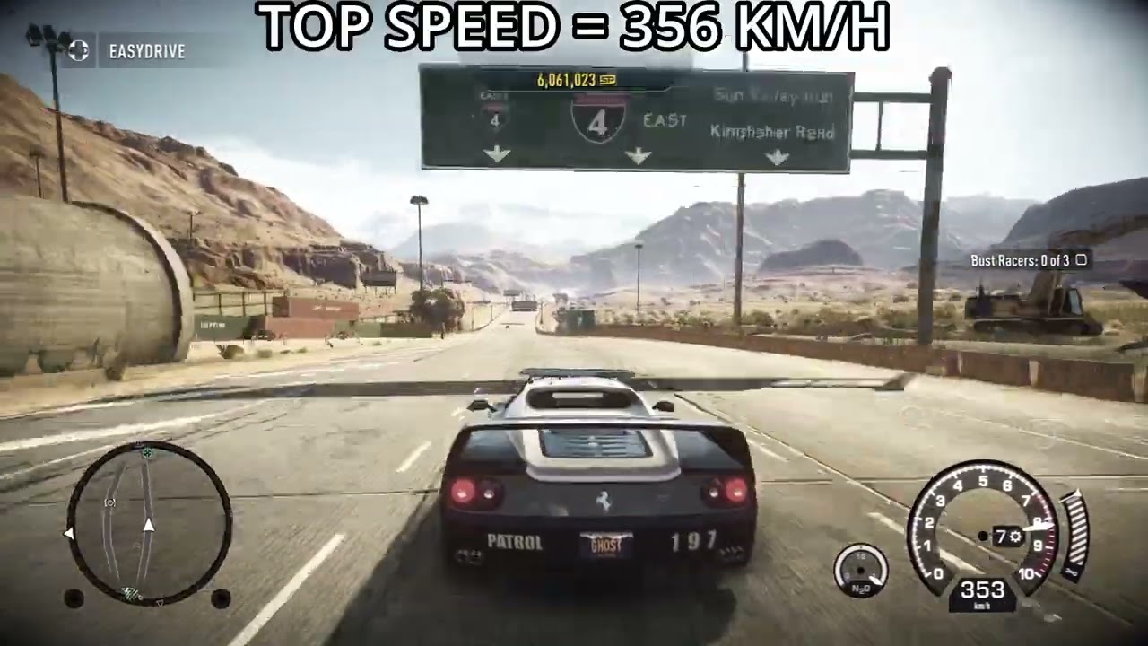 Need For Speed - Rivals Every cop car's top speed - part 3