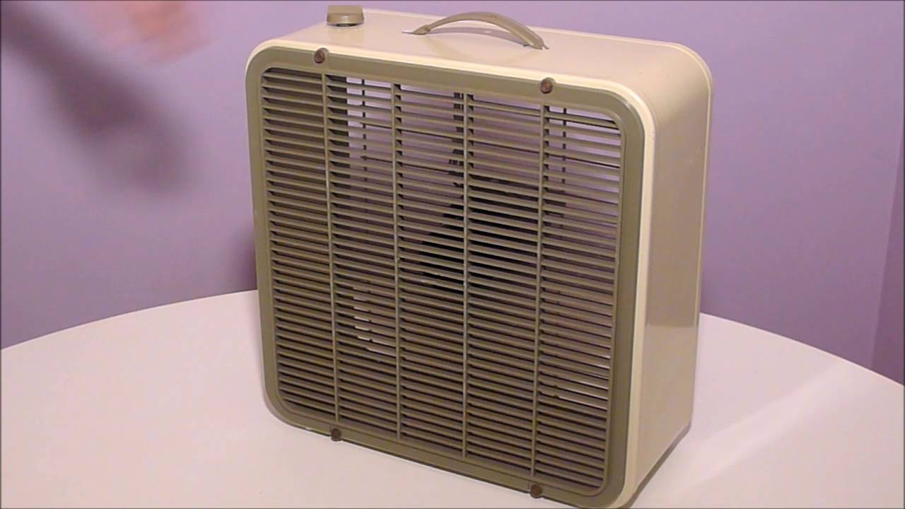 1983 McGraw-Edison 12-inch box fan