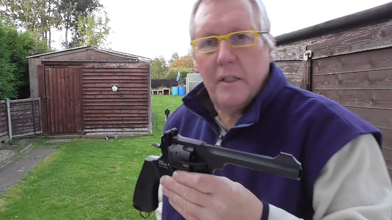 WEBLEY MK6 REVOLVER  .177 / .22  SHOOTING COMPARISON   04/12/2022