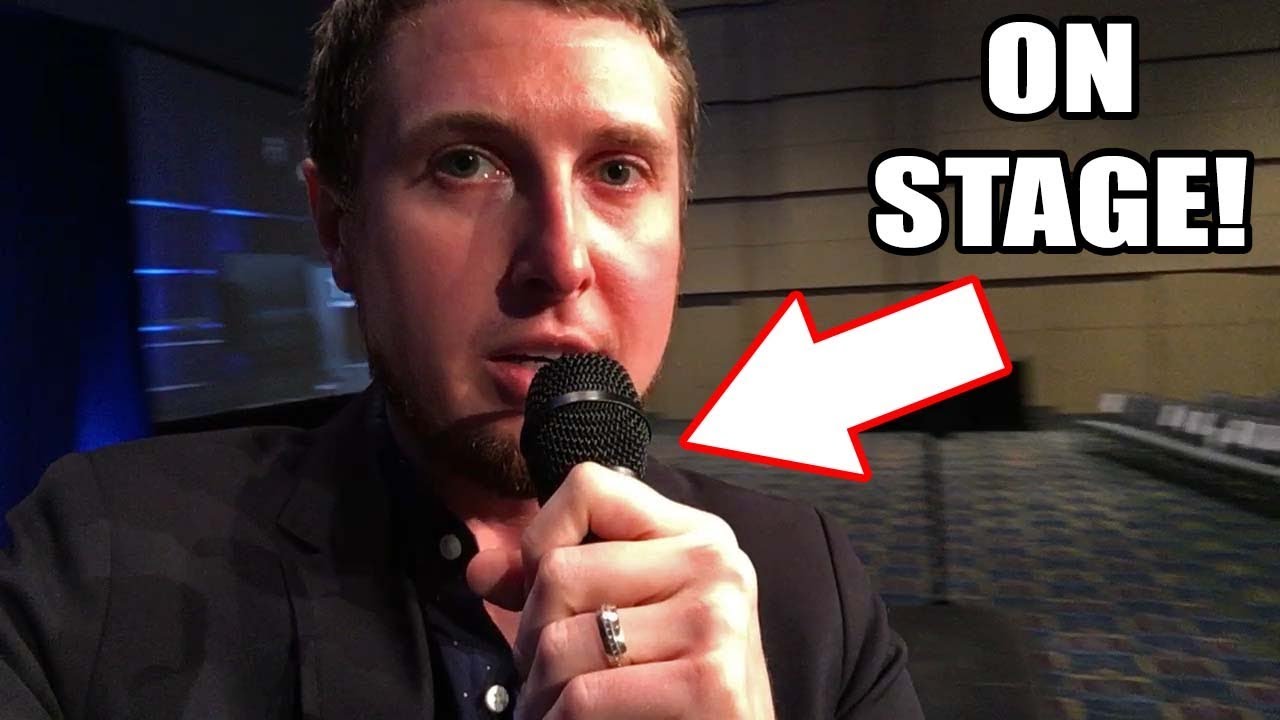 I ENDED UP ON STAGE DURING THIS TRIP!