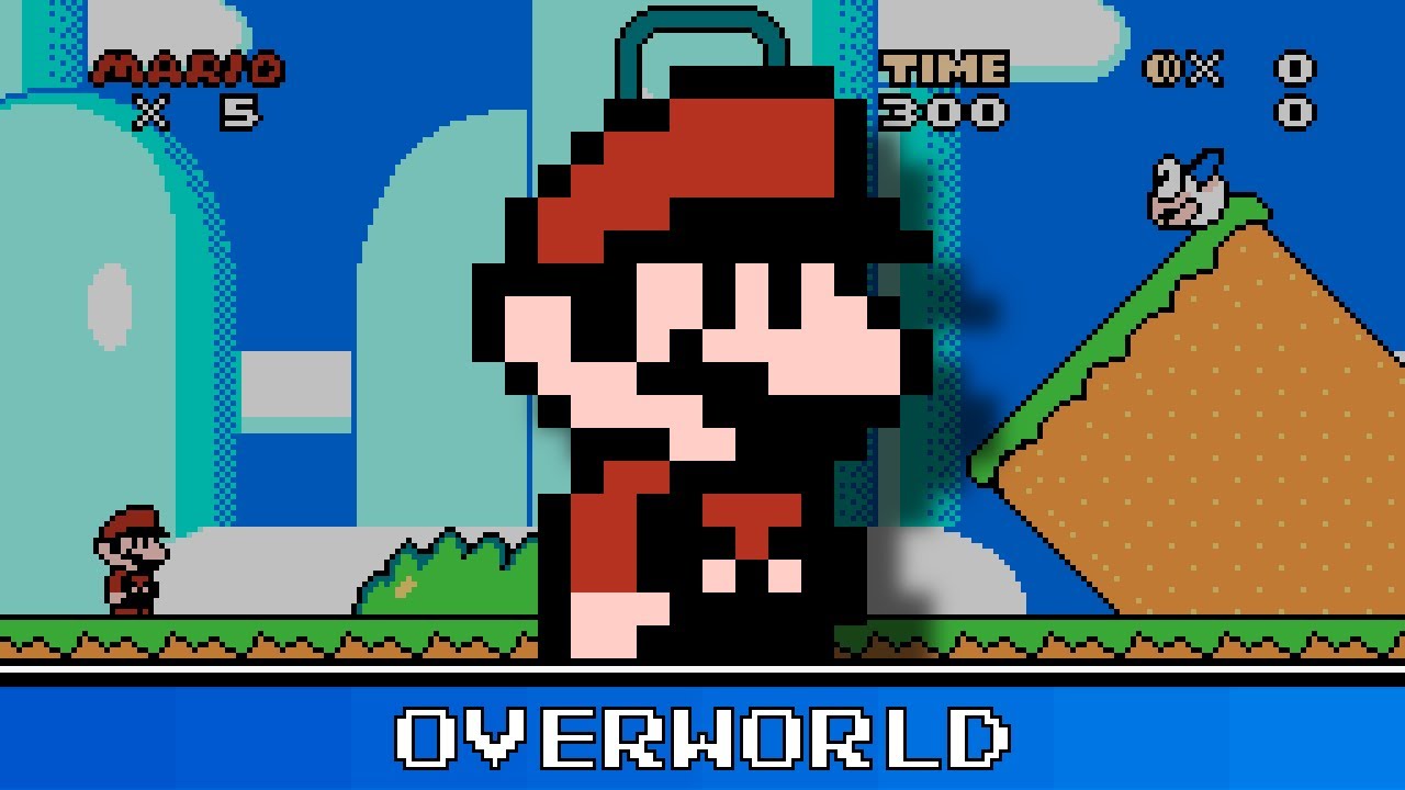 Super Mario World Overworld 8 Bit Remix