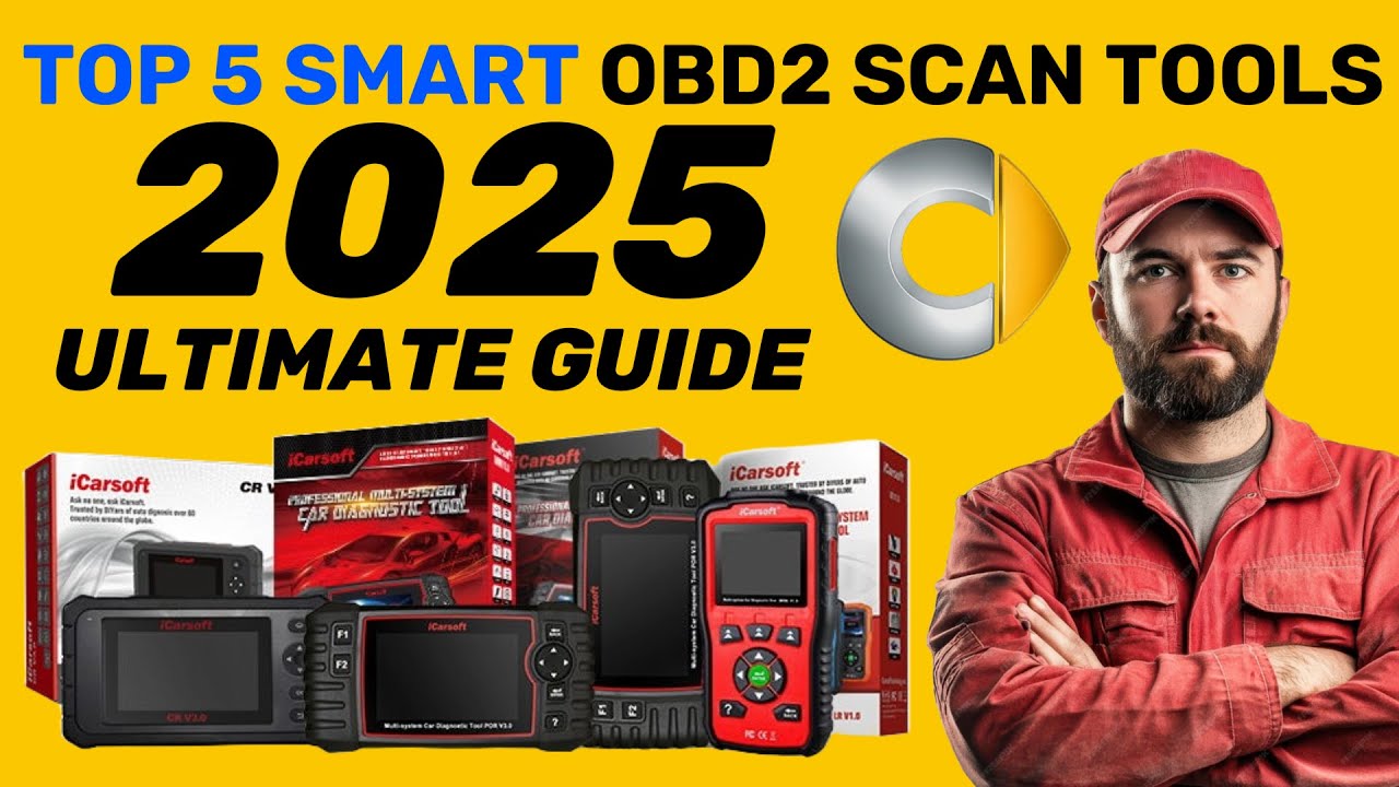 The TOP 5 - Best Smart Car OBD2 Scan Tools - The 2025 Ultimate Guide (Approved Diagnostic Tools)