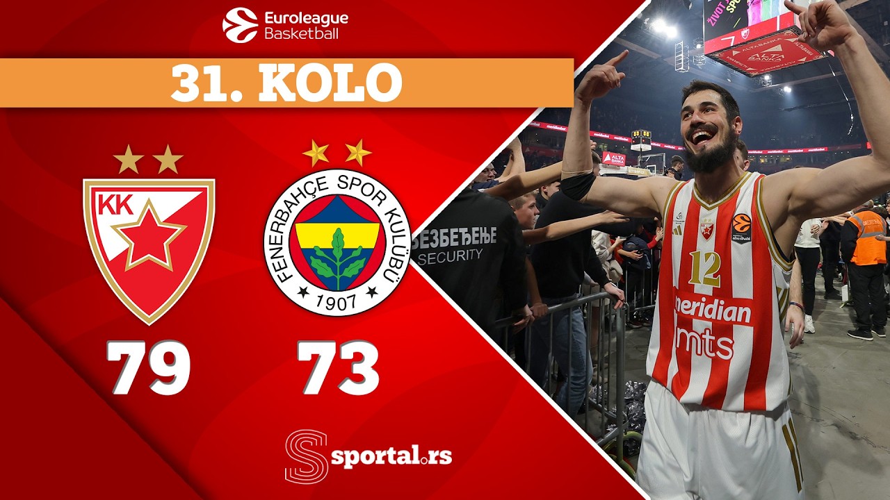 Zvezda srušila prvaka Evrope! Batler, Kodi i crveno-beli čopor vukova izujedali Fener u grotlu Arene