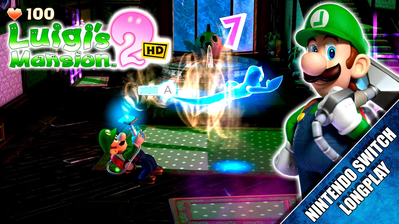 Luigi's Mansion 2 HD 【Longplay】