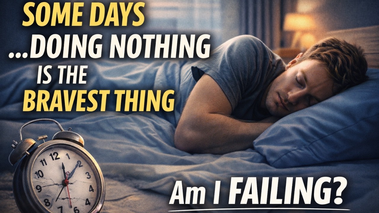 Some Days, Doing Nothing Is the Bravest Thing | Slow English Listening Practice