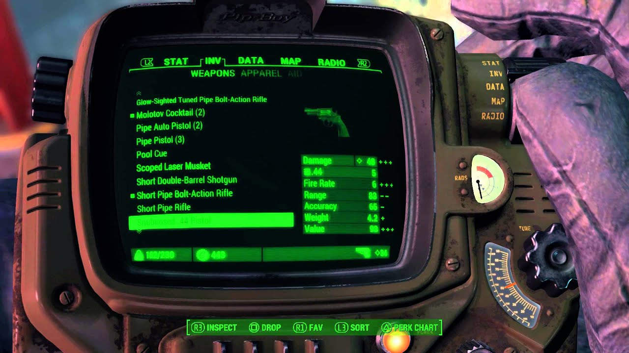 How To Change Weapon - Fallout 4