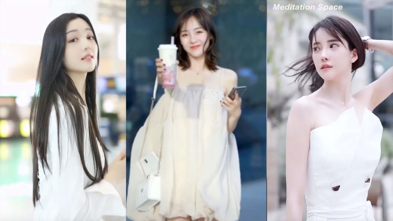 【 Tik Tok China 】2019 summer Chinese girl fashion style on the street