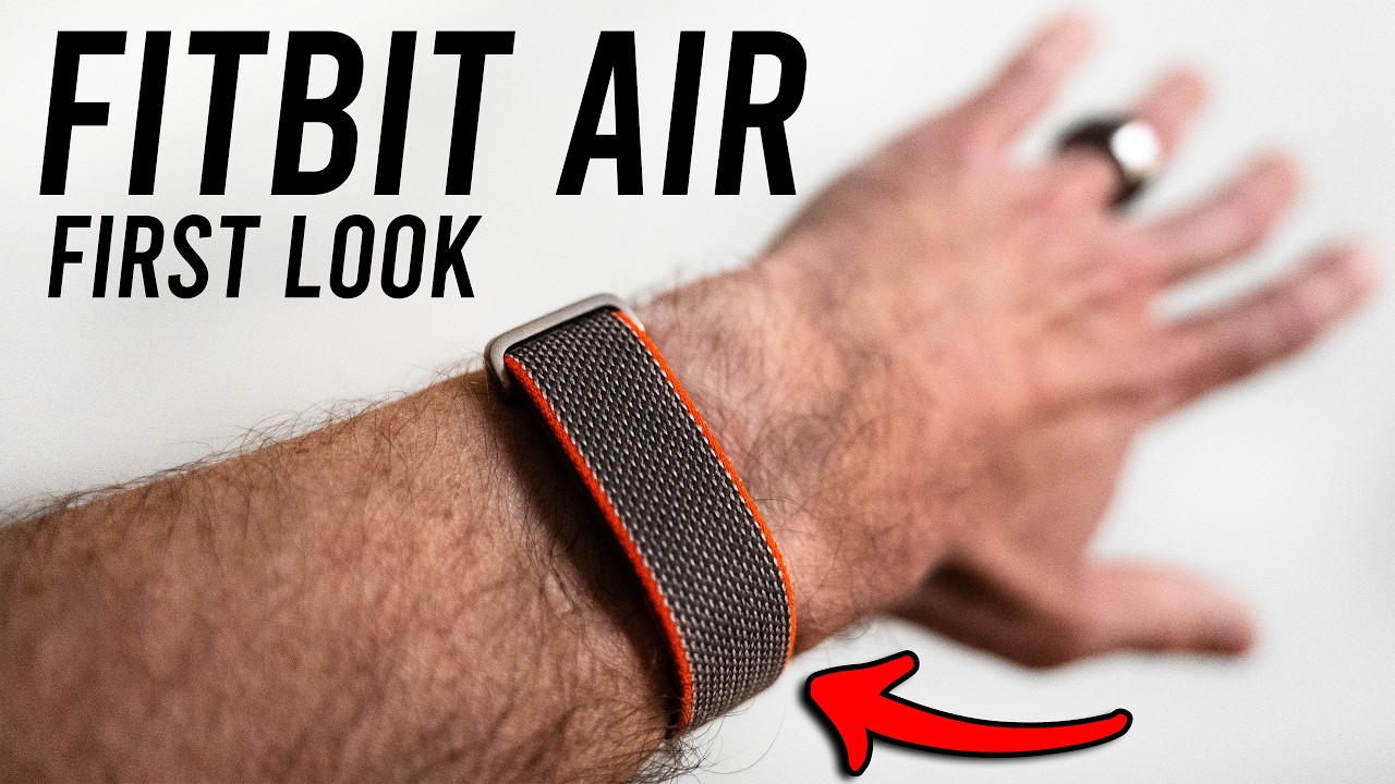 Распаковка Google Fitbit Air / Первые впечатления (Он ТАКОЙ крошечный!)