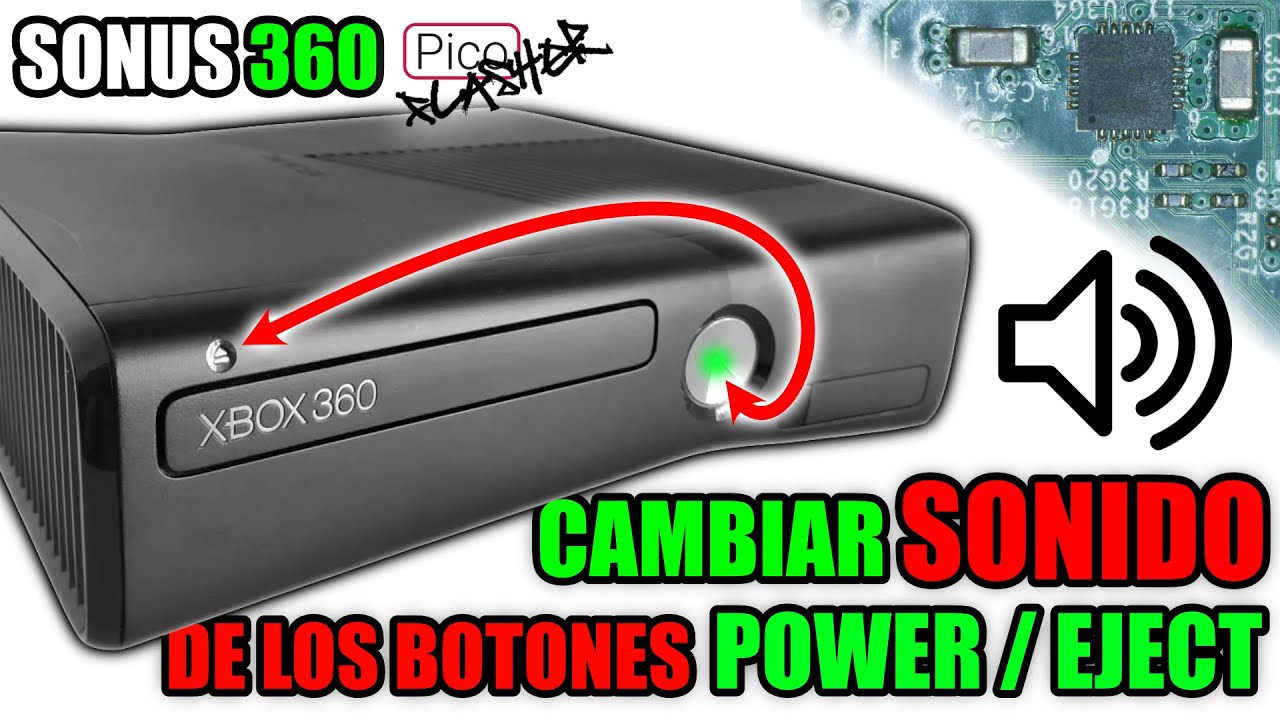 MOD DE SONIDO DE INICIO DE XBOX 360 SLIM, CAMBIALO