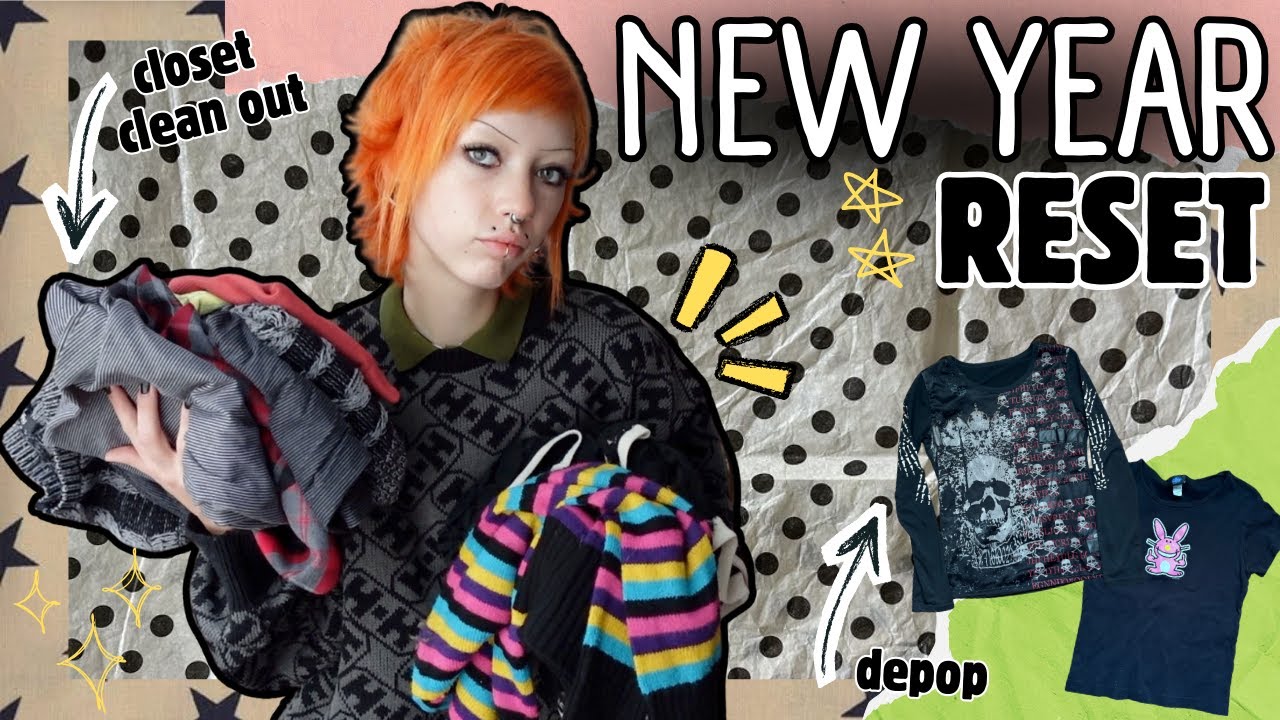 2026 NEW YEAR RESET| closet clean out, decluttering, personal goals