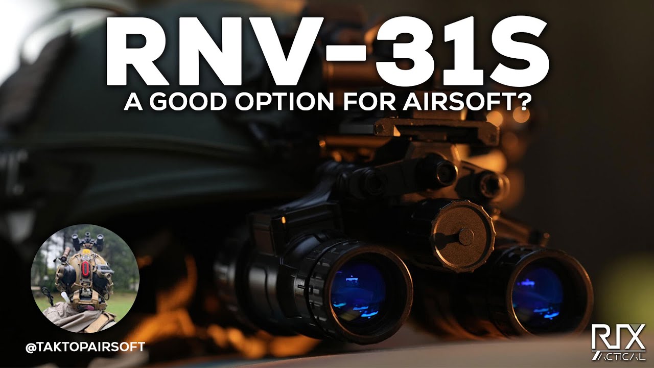 RNV-31S: A Good Option For Airsoft? w/ @TaktOPAirsoftNC