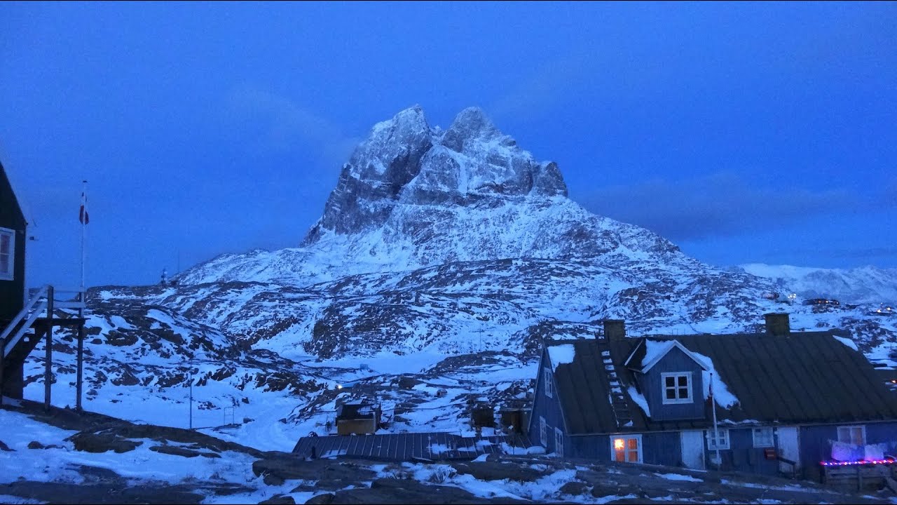 Uummannaq - Heart shaped mountain.