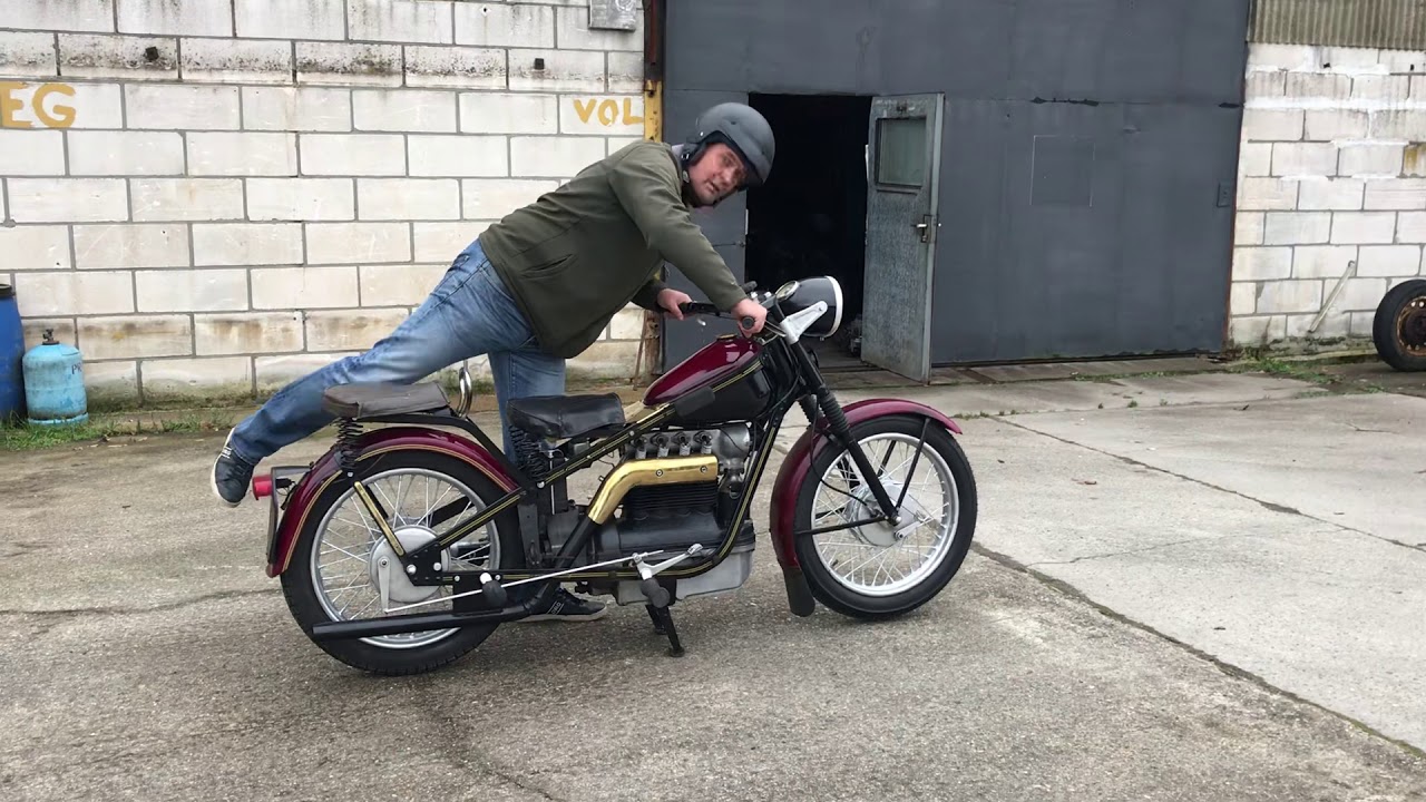 Test ride bike 143: Nimbus 1951