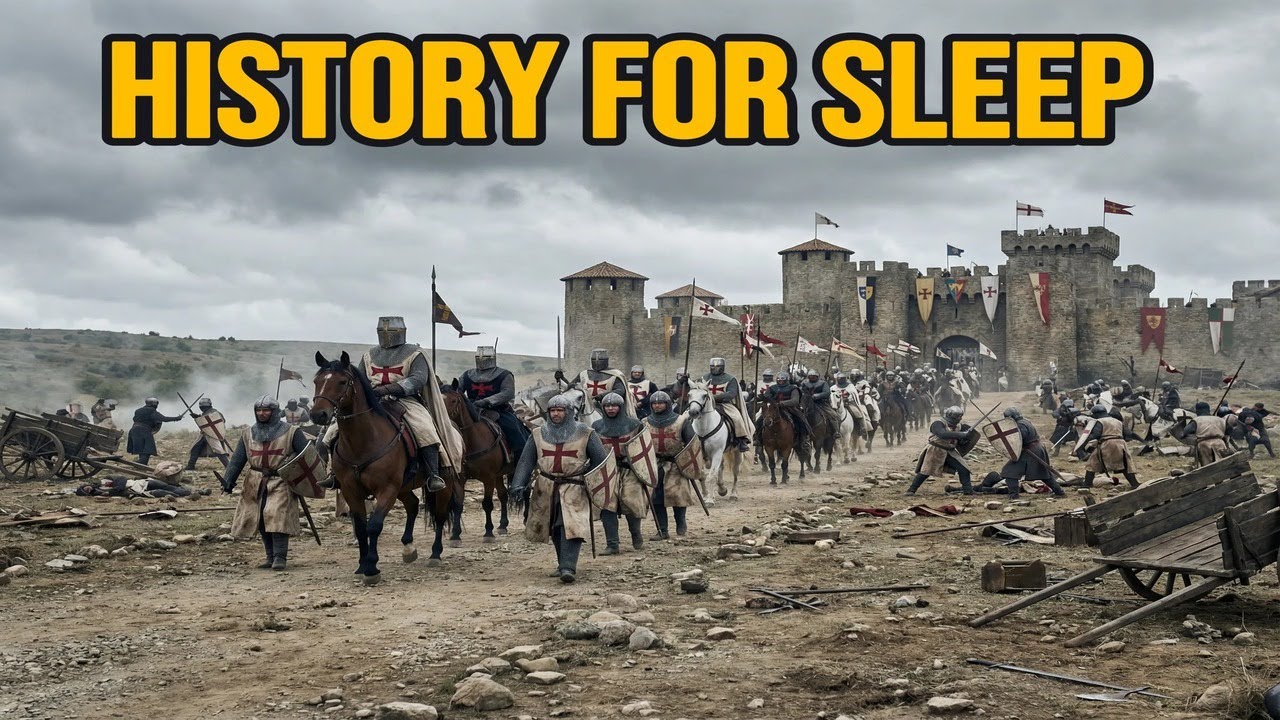 The ENTIRE History of the Crusades: 200 Years in 2 Hours (WITH RAIN SOUNDS)