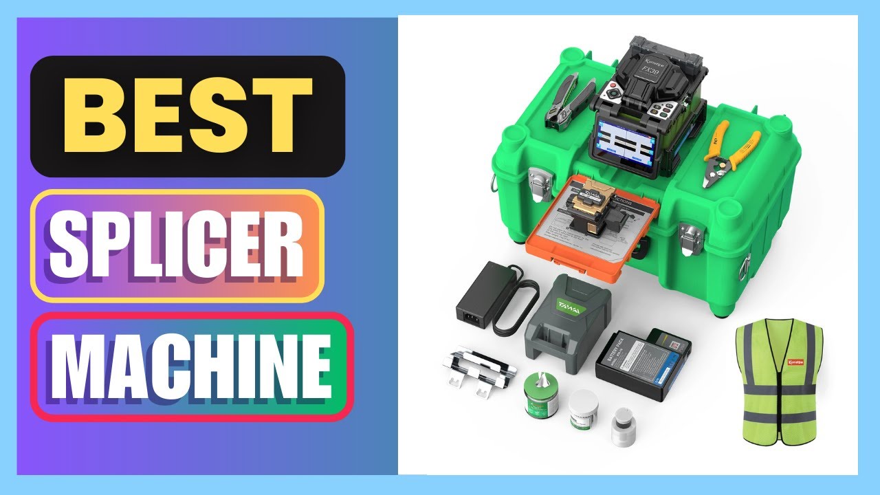 Best Komshine  FX39 Core Alignment Fiber Optic Fusion Splicer Review