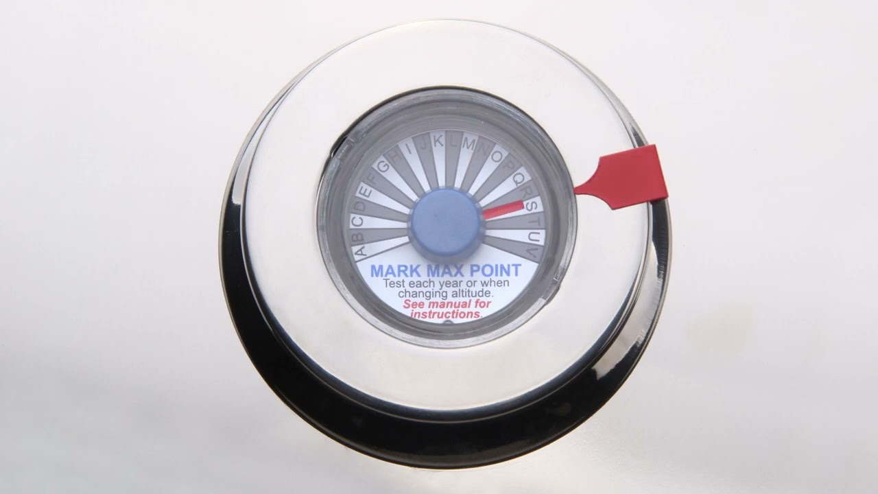 Kitchen Crop Steam Canner - Calibrate Temperature Indicator