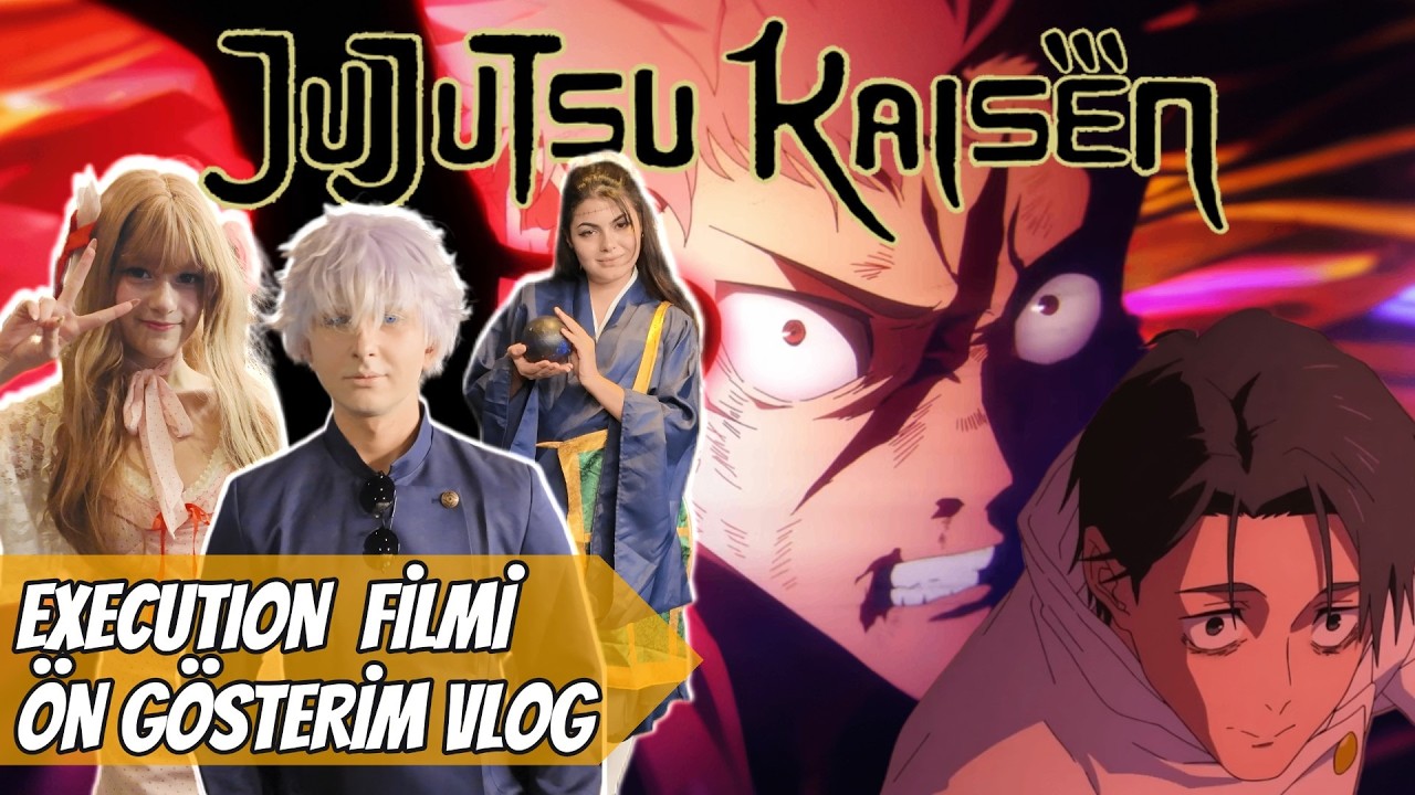 JUJUTSU KAISEN EXECUTION Filmi 🤞 Spoilersız inceleme ve @Can Sungur ve Yakın Evren ile anime sohbeti
