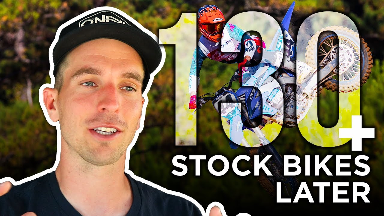 I've ridden over 130 stock Dirt Bikes in just 4 years! - Motocross Action