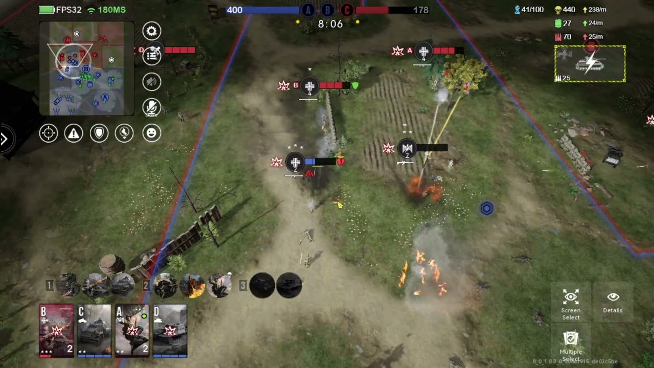 War Alert Low ranked Germany is funny