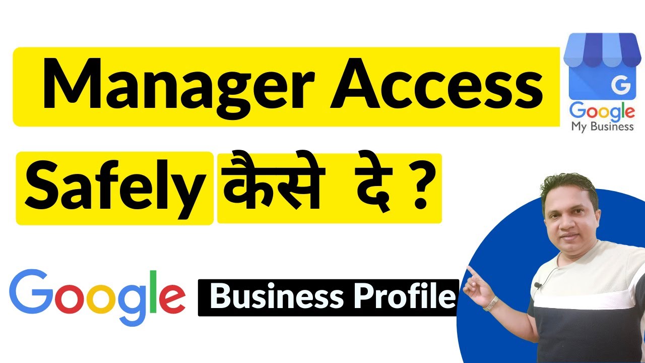 How To Add Owners & Manager for your Google Business Profile |Share Manager Access Google Business