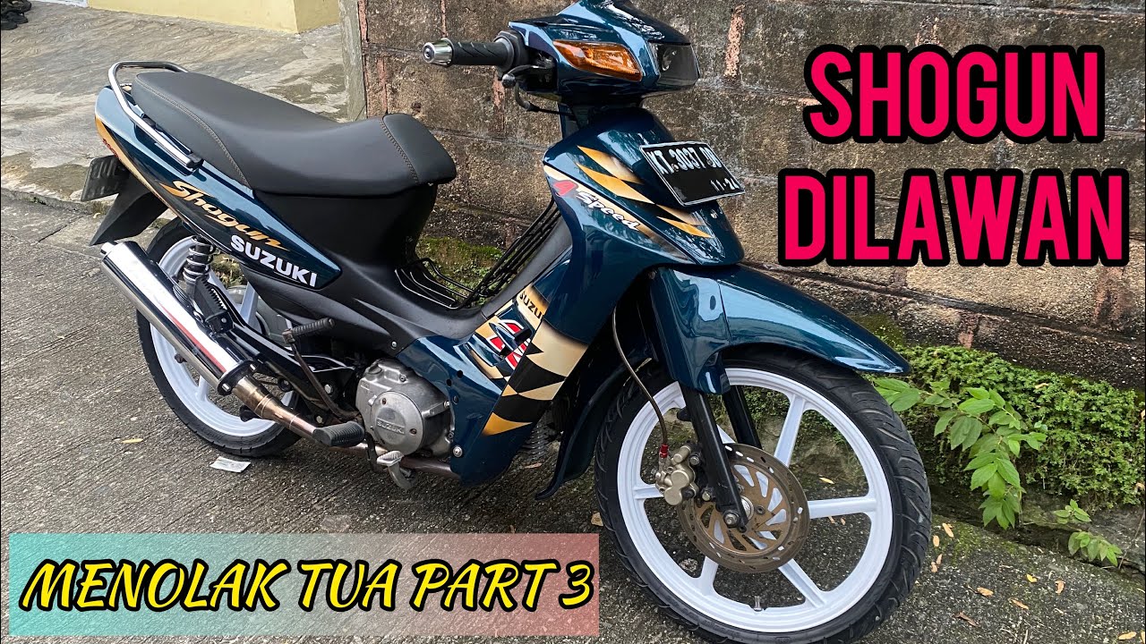 RESTORASI & MODIFIKASI MINIMALIS || SHOGUN KEBO 110 TAHUN 1997 || PART 3